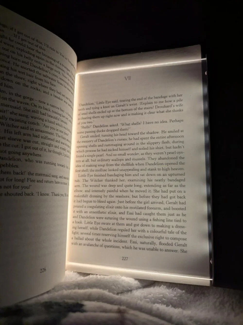 NEW 3 Color LED Light Book Reader Panel USB-C Chargeable Pink or Black GIFT Pick